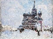 Nikolay Nikanorovich Dubovskoy Red Square oil painting